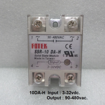 รหัส SMX00021 Solid State Relay 10Amp. มี Input และ Output ให้เลือก
