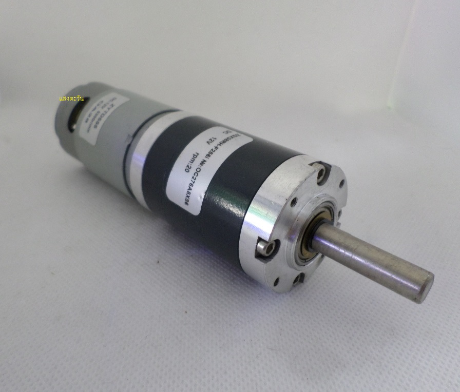 รหัส SMG0006 Motor gear DC 12,24vdc รุ่น ZGX38R มีรอบให้เลือก 5-550rpm