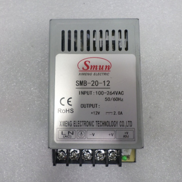 รหัส SMW00020 Power Supply แบบบาง 2.5cm. 12vdc.2A.มือ1
