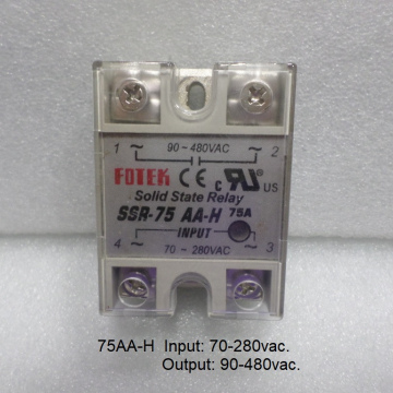 รหัส SMX00017 Solid State Relay 75Amp.มี Input และ Output ให้เลือก