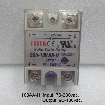 รหัส SMX00015 Solid State Relay 100Amp มี AA,DD,DA, และ -H