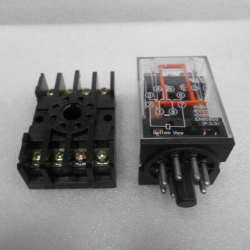 รหัส SMX00010 Relay MK2P-I 24vdc+Socket 8ขา 